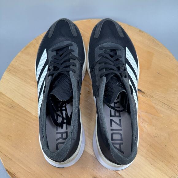 adidas Adizero Boston 11 Mens Size 12 Shoes Black Carbon Running Sneakers GX6651 main image 9